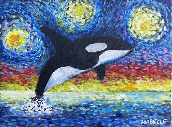 A baleia - 30 x 40 - AST -2021